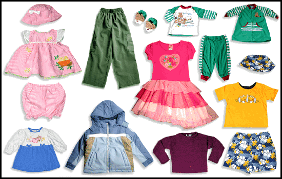 نظر کودکان در مورد لباس